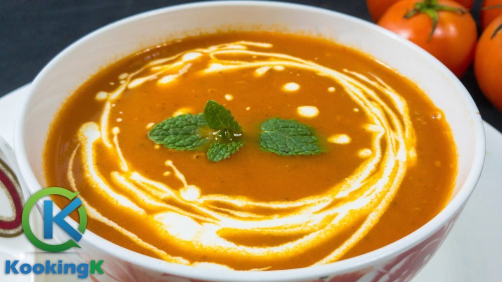 Homemade Tomato Soup Recipe by KooKingK