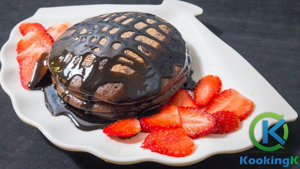 Chocolate Pancakes - Choco Pancakes Recipe by KooKingK