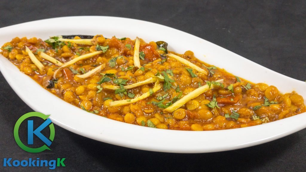 Chana Dal Fry Recipe with Dhaba Style Tadka by KooKingK