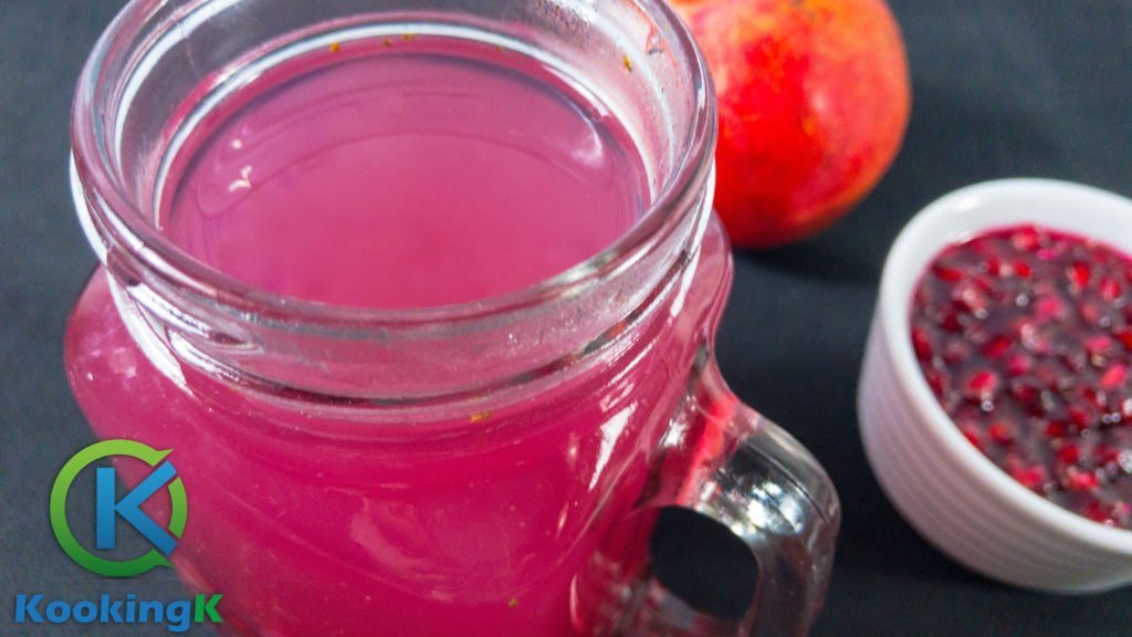 Korean Pomegranate Tea For Skin Glow Recipe by KooKingK