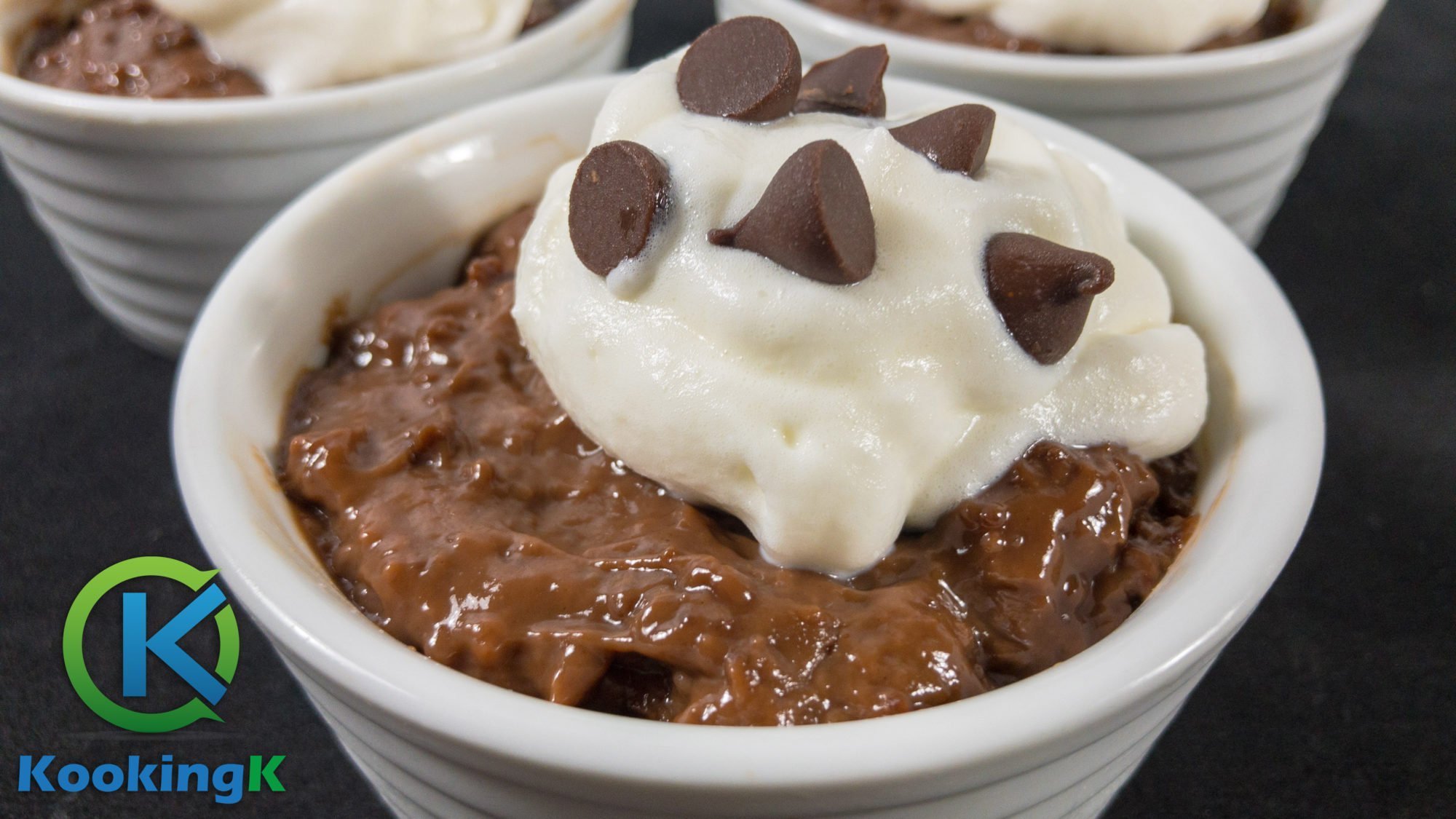 Eggless Chocolate Pudding Recipe by KooKingK