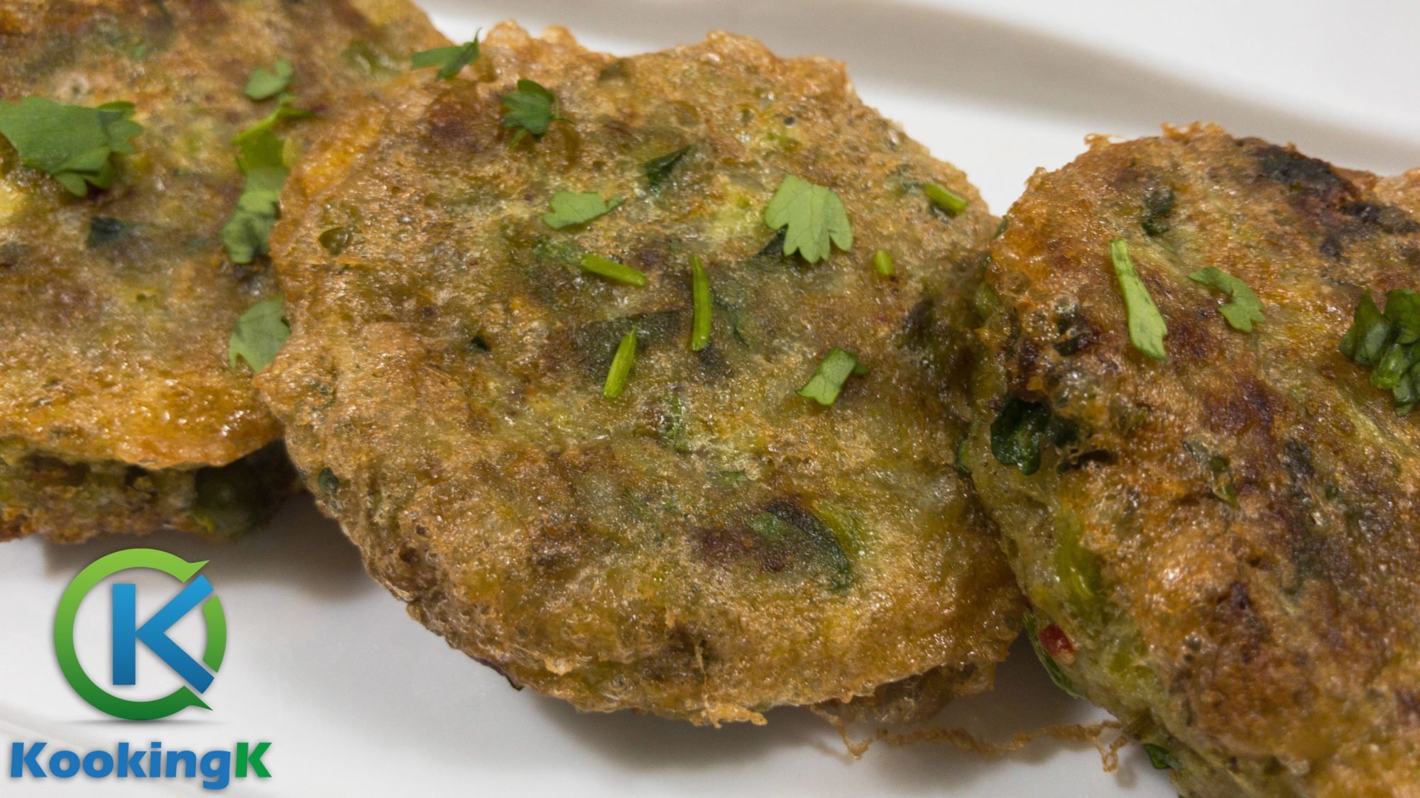 Hara Bhara Kabab Recipe – Aloo Matar Kabab Recipe by KooKingK