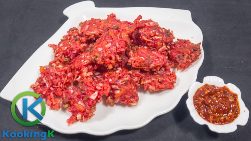 Manchurian Pakoda - Chinese Vegetable Pakora Recipe by KooKingK