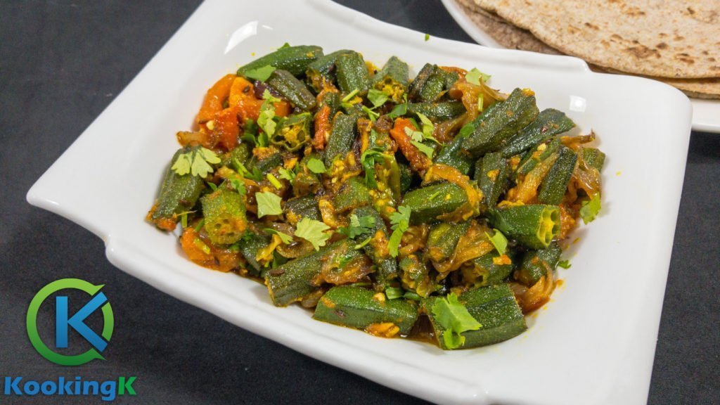 Masala Bhindi Recipe in Dhaba Style by KooKingK