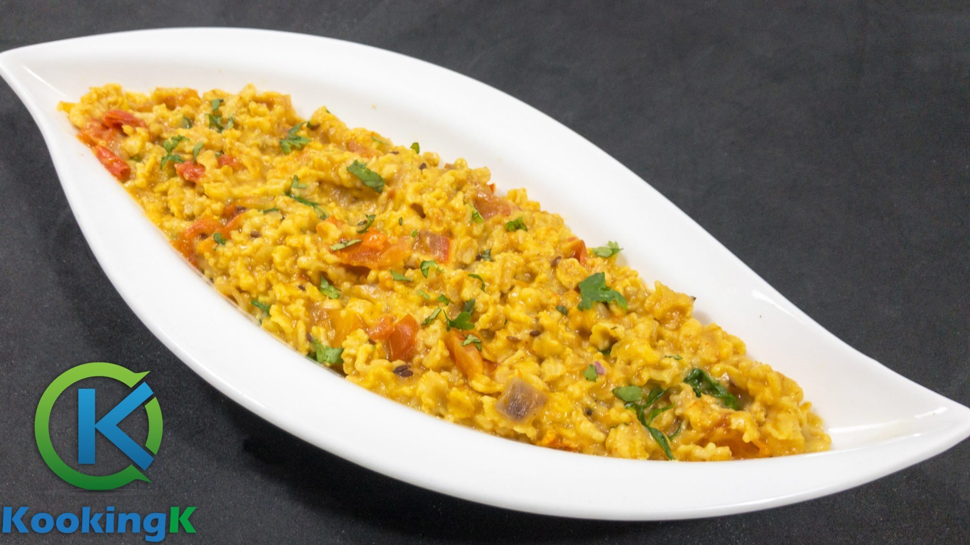 Delicious Masala Oats Recipe - Healthy Breakfast Recipe by KooKingK