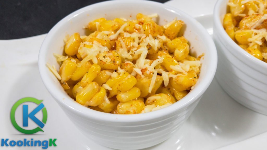 Spicy Sweet Corn with Cheese Recipe by KooKingK