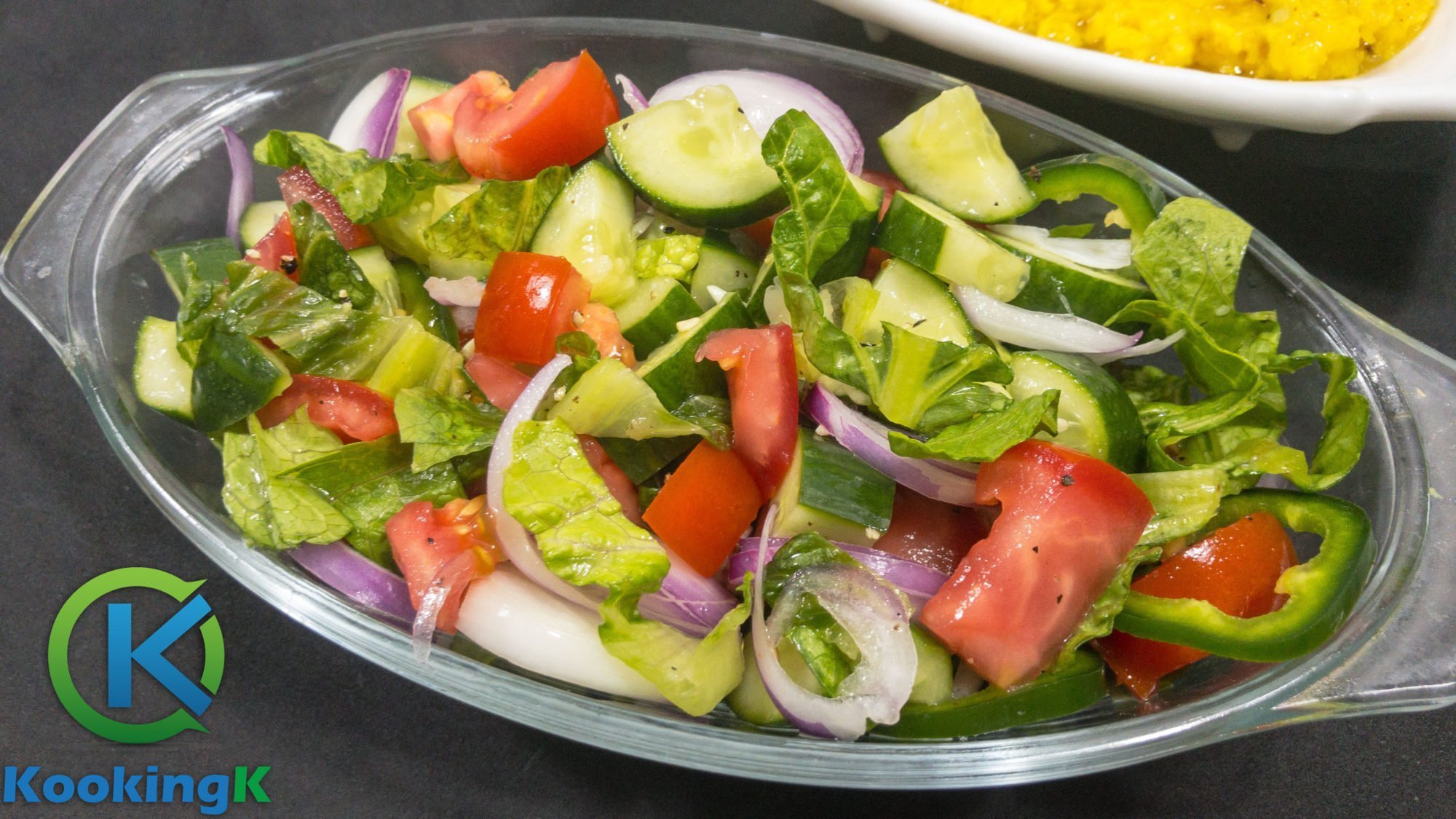 Tomato Lettuce Salad Recipe by KooKingK