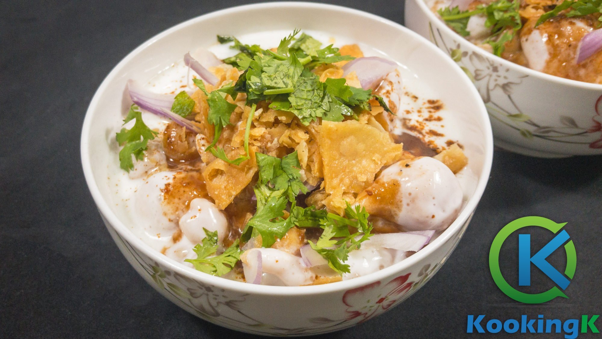 Tasty Dahi Phulki Chana Chaat Recipe by KooKingK