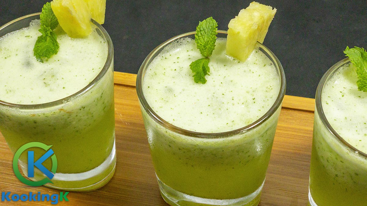 Pineapple Mojito Recipe - Summer Refreshing Drink Recipe