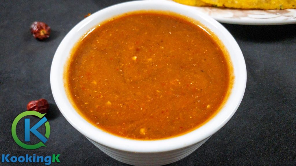 Garlic & Red Chilli Chutney - Laal Mirch or Lahsun Chatni