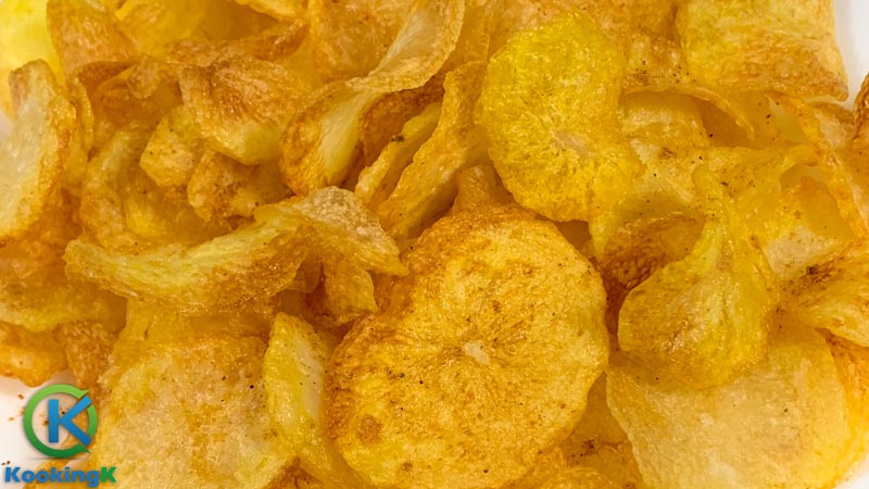 Lays Aloo Chips Recipe - Homemade Potato Chips Recipe