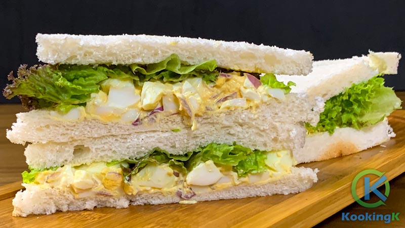 Boiled Egg Sandwich Recipe - Breakfast Sandwich Recipe